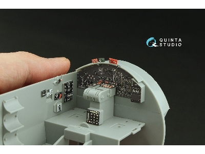 Boeing B-17 E/F Flying Fortress - Pilot's Cockpit - 3d-printed & Coloured Interior (For Hk Models Kits) - zdjęcie 7