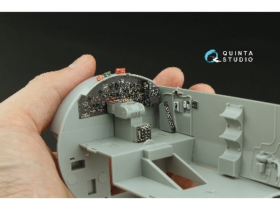 Boeing B-17 E/F Flying Fortress - Pilot's Cockpit - 3d-printed & Coloured Interior (For Hk Models Kits) - zdjęcie 8