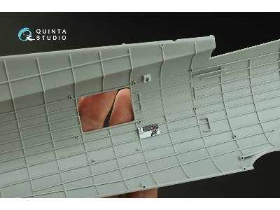 Boeing B-17 E/F Flying Fortress - Navigator, Bombardier, Waist And Tail Gunners Compartments - 3d-printed & Coloured Interior  (