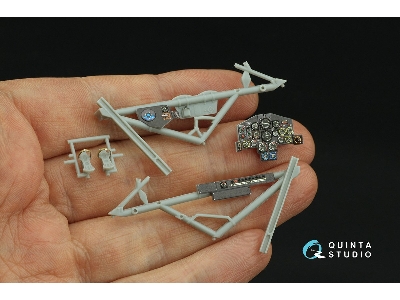 Horten Ho-229 - 3d-printed & Coloured Interior (For Zoukei Mura Kits) - zdjęcie 6