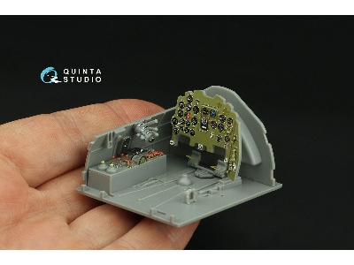 Mitsubishi J2m3/5/6 Raiden - 3d-printed & Coloured Interior (For Hasegawa Kits) - zdjęcie 1