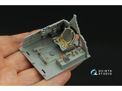 Mitsubishi J2m3/5/6 Raiden - 3d-printed & Coloured Interior (For Hasegawa Kits) - zdjęcie 8