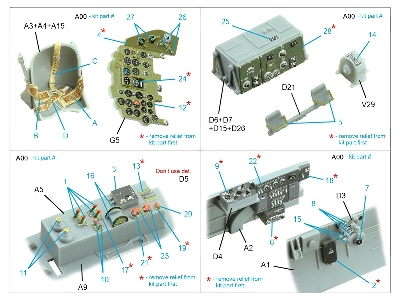 Mitsubishi J2m3/5/6 Raiden - 3d-printed & Coloured Interior (For Hasegawa Kits) - zdjęcie 10