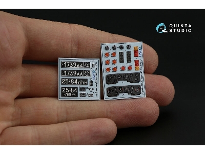 Ural-4320 - 3d-printed & Coloured Interior (For Trumpeter Kits) - zdjęcie 1