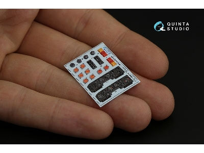 Ural-4320 - 3d-printed & Coloured Interior (For Trumpeter Kits) - zdjęcie 3