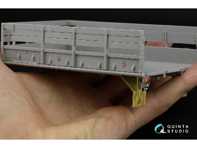 Ural-4320 - 3d-printed & Coloured Interior (For Trumpeter Kits) - zdjęcie 8