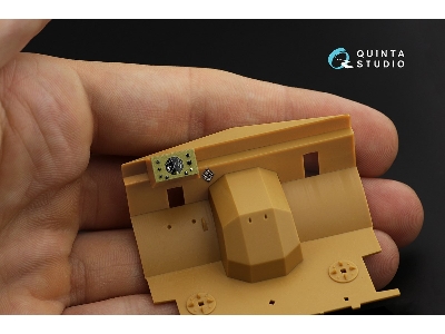 Renault Ahn 3,5t - 3d-printed & Coloured Interior (For Icm Kits) - zdjęcie 7