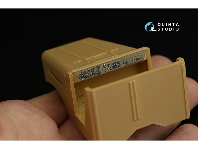 Us White 666 - 3d-printed & Coloured Interior (For Hobby Boss Kits) - zdjęcie 6