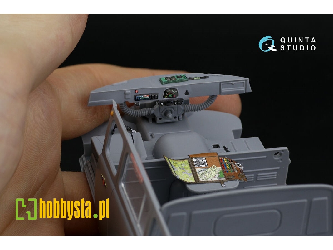 Uaz-3909- 3d-printed & Coloured Interior (For Zvezda Kits) - zdjęcie 1 Uaz-3909- 3d-printed & Coloured Interior (For Zvezda Kits) - zdjęcie 1