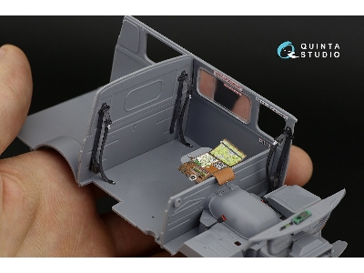 Uaz-3909- 3d-printed & Coloured Interior (For Zvezda Kits) - zdjęcie 13