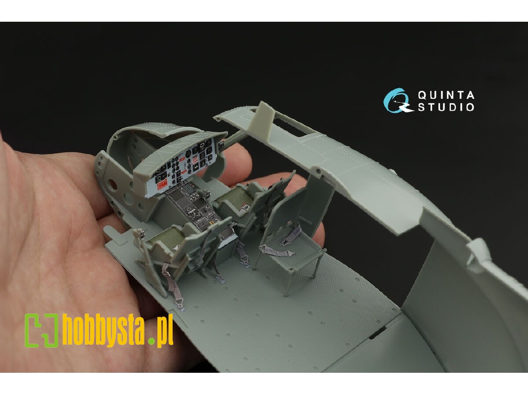 Bell Uh-1 C Huey - 3d-printed & Coloured Interior (For Academy And Revell Kits) - zdjęcie 1