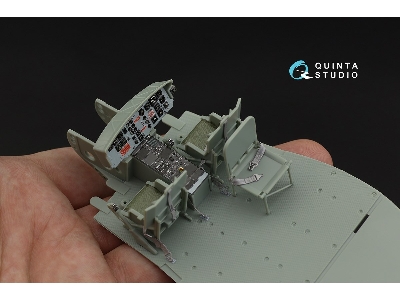 Bell Uh-1 C Huey - 3d-printed & Coloured Interior (For Academy And Revell Kits) - zdjęcie 8