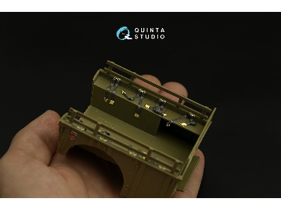 Gama Goat Family - 3d-printed & Coloured Interior (For Tamiya Kits) - zdjęcie 10