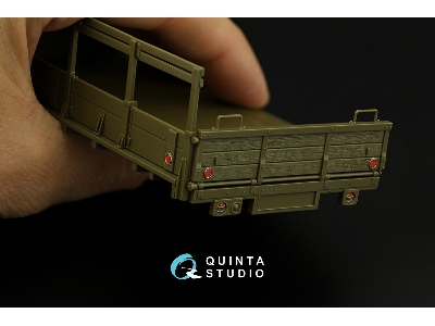 Gmc Cckw 353 (Open Cab) - 3d-printed & Coloured Interior (For Tamiya Kits) - zdjęcie 10