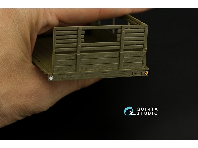 Gmc Cckw 353 (Open Cab) - 3d-printed & Coloured Interior (For Tamiya Kits) - zdjęcie 11