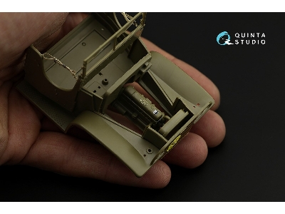 Gmc Cckw 353 (Open Cab) - 3d-printed & Coloured Interior (For Tamiya Kits) - zdjęcie 13