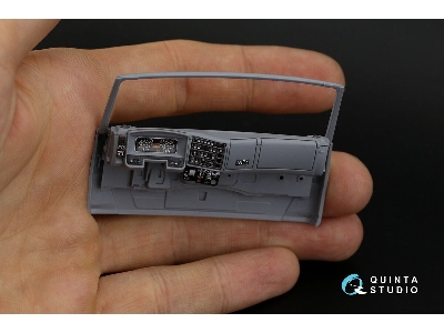 Kamaz 65115 Dump Truck - 3d-printed & Coloured Interior (For Zvezda Kits) - zdjęcie 1