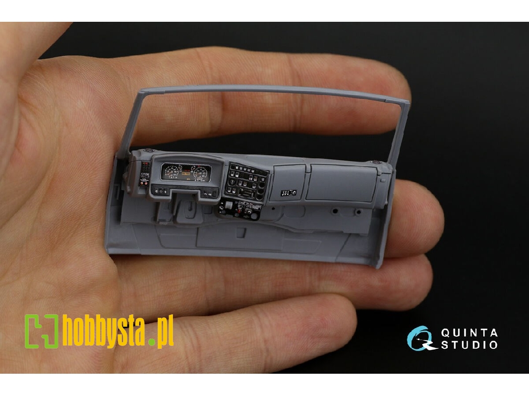 Kamaz 65115 Dump Truck - 3d-printed & Coloured Interior (For Zvezda Kits) - zdjęcie 1 Kamaz 65115 Dump Truck - 3d-printed & Coloured Interior (For Zvezda Kits) - zdjęcie 1