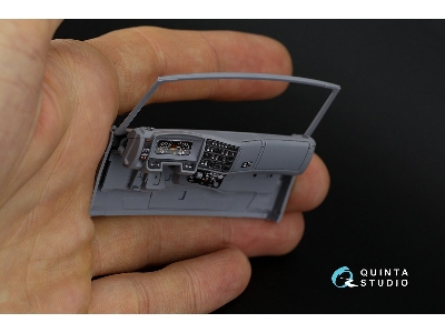 Kamaz 65115 Dump Truck - 3d-printed & Coloured Interior (For Zvezda Kits) - zdjęcie 8
