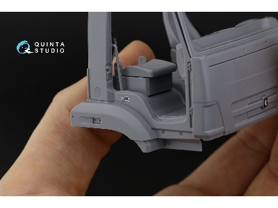 Kamaz 65115 Dump Truck - 3d-printed & Coloured Interior (For Zvezda Kits) - zdjęcie 9