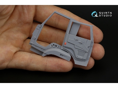 Kamaz 65115 Dump Truck - 3d-printed & Coloured Interior (For Zvezda Kits) - zdjęcie 10