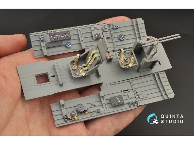 Junkers Ju 87 G Stuka  - 3d-printed & Coloured Interior (For Border Model Kits) - zdjęcie 7