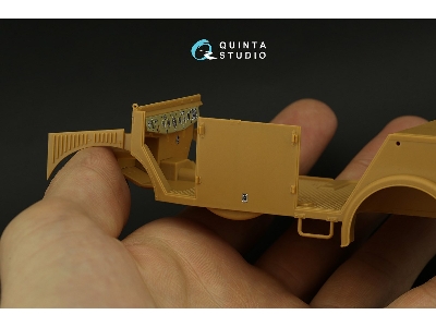 Horch 108 Typ 40 - 3d-printed & Coloured Interior (For Icm / Revell Kits) - zdjęcie 7