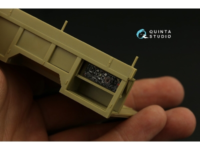 Chevrolet 1533x2 30cwt Lrdg - 3d-printed & Coloured Interior (For Tamiya Kits) - zdjęcie 8