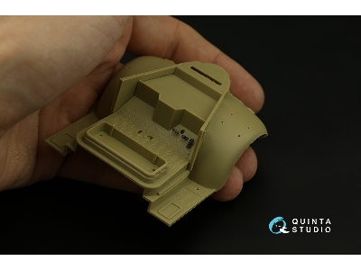 Chevrolet 1533x2 30cwt Lrdg - 3d-printed & Coloured Interior (For Tamiya Kits) - zdjęcie 9