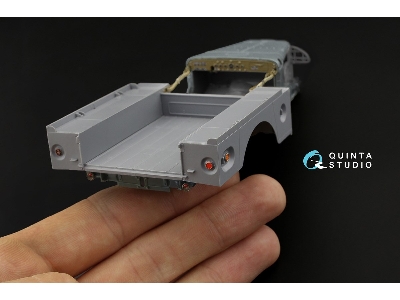 Dodge Wc-51 - 3d-printed & Coloured Interior (For Zvezda Kits) - zdjęcie 10