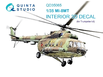 Mil Mi-8 Mt - 3d-printed & Coloured Interior (For Trumepeter Kits) - zdjęcie 2