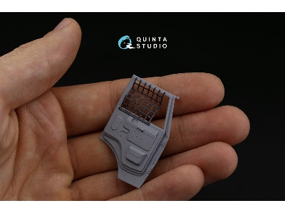Kamaz-43509 - 3d-printed & Coloured Interior (For Zvezda Kits) - zdjęcie 15