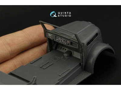 Steyr 1500 A - 3d-printed & Coloured Interior (For Tamiya Kits) - zdjęcie 1