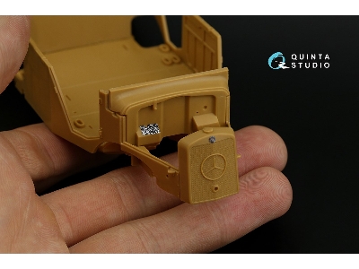 Mercedes-benz L1500 A - 3d-printed & Coloured Interior (For Icm Kits) - zdjęcie 6