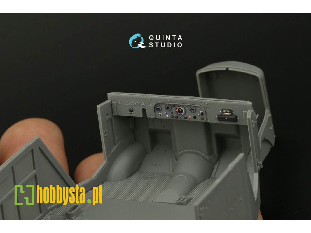 Mercedes-benz L1500 A - 3d-printed & Coloured Interior (For Miniart Kits) - zdjęcie 1 Mercedes-benz L1500 A - 3d-printed & Coloured Interior (For Miniart Kits) - zdjęcie 1