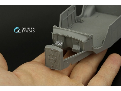 Mercedes-benz L1500 A - 3d-printed & Coloured Interior (For Miniart Kits) - zdjęcie 8