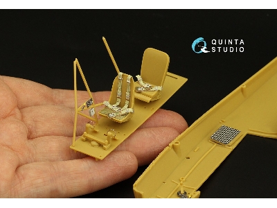 Fieseler Fi-156 C Storch - 3d-printed & Coloured Interior (For Hobby Boss / Tristar Kits) - zdjęcie 6