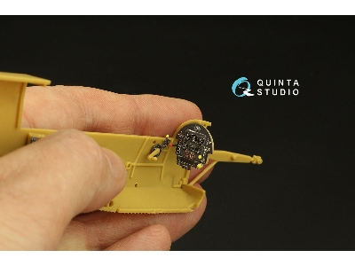 Fieseler Fi-156 C Storch - 3d-printed & Coloured Interior (For Hobby Boss / Tristar Kits) - zdjęcie 8