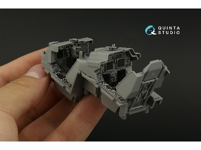 Boeing Ah-64 D/E Apache - 3d-printed & Coloured Interior (For Meng Kits) - zdjęcie 1