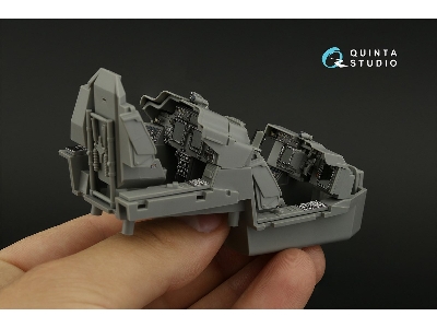 Boeing Ah-64 D/E Apache - 3d-printed & Coloured Interior (For Meng Kits) - zdjęcie 8