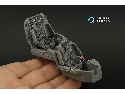 Boeing Ah-64 D/E Apache - 3d-printed & Coloured Interior (For Meng Kits) - zdjęcie 9