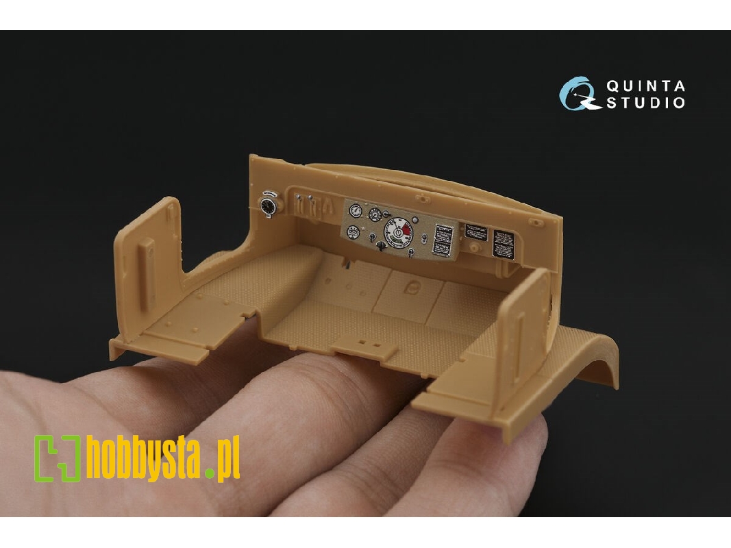 Sd.Kfz.6/1 Bn9b - 3d-printed & Coloured Interior (For Bronco Kits) - zdjęcie 1