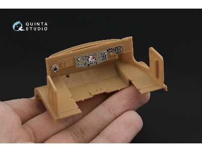Sd.Kfz.6/1 Bn9b - 3d-printed & Coloured Interior (For Bronco Kits) - zdjęcie 7