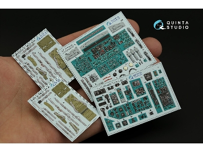 Kamov Ka-29 - 3d-printed & Coloured Interior (For Trumpeter Kits) - zdjęcie 3