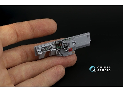 K-4386 Typhoon-vdv - 3d-printed & Coloured Interior (For Zvezda Kits) - zdjęcie 1