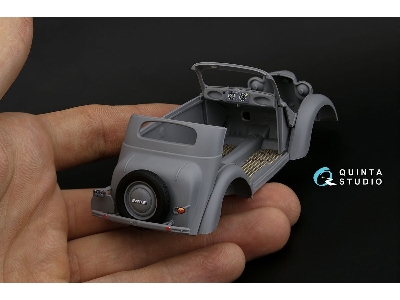 Opel Kadett K38 - 3d-printed & Coloured Interior (For Icm Kits) - zdjęcie 1