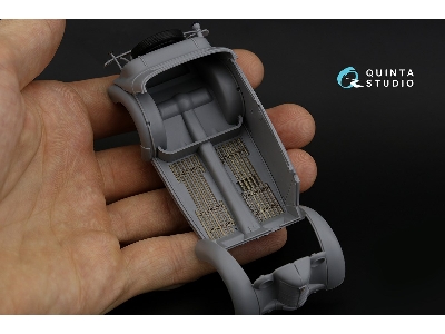 Opel Kadett K38 - 3d-printed & Coloured Interior (For Icm Kits) - zdjęcie 10