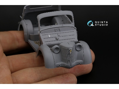 Opel Kadett K38 - 3d-printed & Coloured Interior (For Icm Kits) - zdjęcie 12
