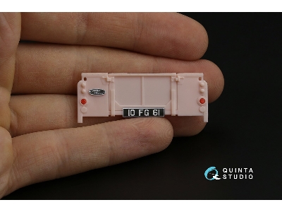 Land Rover 109 Pink Panther Sas - 3d-printed & Coloured Interior (For Tamiya Kits) - zdjęcie 8