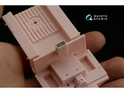 Land Rover 109 Pink Panther Sas - 3d-printed & Coloured Interior (For Tamiya Kits) - zdjęcie 9